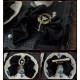 Hoshibako Works Dimensional Velvet Versatile Neckbow Hair Clip Brooch(Pre-Made/Full Payment Without Shipping)